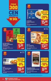 ALDI gazetka | Pełna oferta Strona 28: Pizza 'AH' Pizza margherita €13,27, Frosta Złote paluszki rybne €18,39