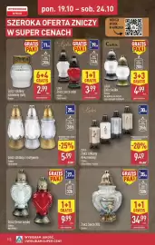 ALDI gazetka | Pełna oferta Strona 32: LUKS Znicz szklany dekorowany €9,49, Znicz Serce XXL €34,99