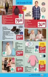 ALDI gazetka | Pełna oferta Strona 37: UP2FASHION Buty skórzane sznurowane damskie €89,99, Lily&Dan Śpiworek dziecięcy €39,99