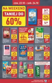 ALDI gazetka | Pełna oferta Strona 47: Parówki Berlinki Classic €3,99, Golden Seafood Smażone filety śledziowe €3,99