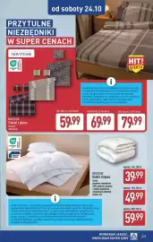 ALDI gazetka | Pełna oferta Strona 49: Novitesse pościel z polaru €59,99, Novitesse kołdra zimowa €39,99