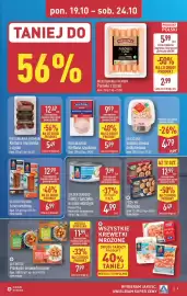ALDI gazetka | Pełna oferta Strona 9: Pizza 'AH' Minipizze €6,49, Golden Seafood Filety z tuńczyka w sosie własnym €4,99