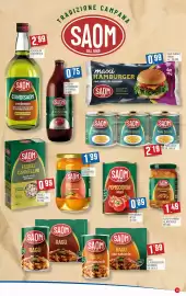Volantino Maxipiù Pagina 15: Saom pomodorini interi €0,69, Saom funghi nameko al naturale €1,49
