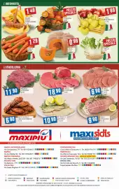 Volantino Maxipiù Pagina 24: Mele Gala/Golden €1,69, Lonza di suino €6,90