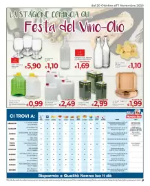 Volantino Maxi Nonna Isa Pagina 16: Contenitore PET verde, neutro €0,99, Carta per friggitrice ad aria €1,99