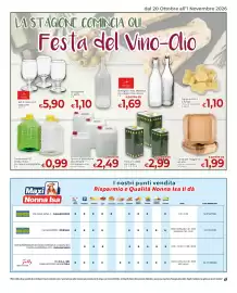 Volantino Maxi Nonna Isa Pagina 17: Contenitore PET verde, neutro €0,99, Carta per friggitrice ad aria €1,99