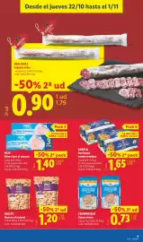 Catálogo Lidl Página 9: Alesto Nueces al natural €1,20, Crownfield copos avena €0,73