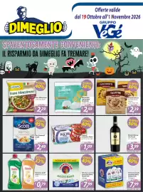 Volantino DiMeglio Pagina 1: Biscotti Balocco €2,39, Mozzarella Fresca Granarolo €2,49