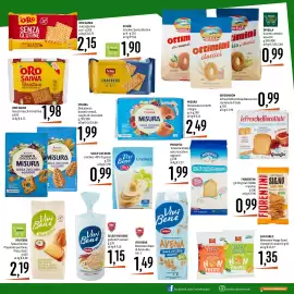 Volantino Emisfero Pagina 17: Fiorentini gli Originali Si&No mais bio €0,99, San Carlo Benessere Veggy Good €1,35