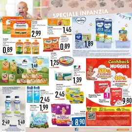 Volantino Emisfero Pagina 19: Pampers Progressi mutandino €8,90, Plasmon i Paff Carota e Pomodoro €0,89
