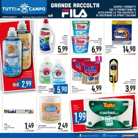 Volantino Emisfero Pagina 21: Dixan detergente Power caps classico, color €6,99