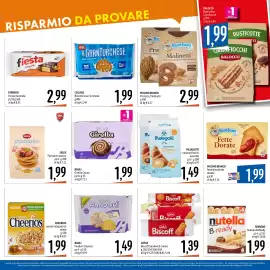 Volantino Emisfero Pagina 4: Melegatti croissant Crema €1,49, Girella Cacao €1,99