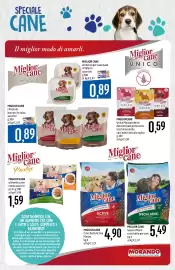 Volantino Emisfero Pagina 12: Miglior cane I Preferiti bocconi in salsa €0,89, Miglior cane Special Menù €5,49