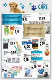 Volantino Emisfero Pagina 19: Amico Mio tappetini igienici €7,90, Magic Pet salviette detergenti cane €2,49