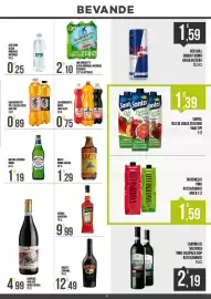 Volantino Euroesse Pagina 21: Raffo birra grezza €1,29, Nastro Azzurro Birra Peroni €1,19