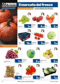 Volantino C+C Cash and Carry Pagina 2: Pere Williams verde €2,39, Patate fiorone sacco €9,90