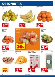 Volantino C+C maxigross Pagina 2: Banane Chiquita €1,50, Lenis Spremuta di mela €4,49
