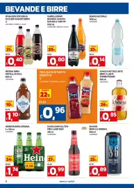 Volantino C+C maxigross Pagina 8: Heineken birra original €1,74, Daura Damm gluten-free lager beer €0,99