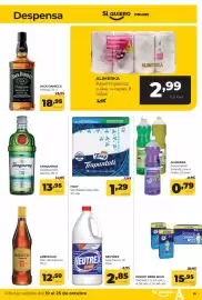 Folleto Alimerka semana 43 Página 15: Arehucas - ron carta de oro €12,50, Dodot - bebe seco €15,95