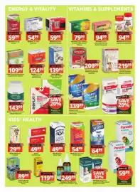 Checkers catalogue Page 11: Telament Paediatric Colic Drops €119,99, Ensure Gold Nutritional Supplement €339,99