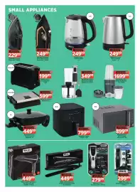 Checkers catalogue Page 9: Ottimo Glass Cordless Kettle €249,99, Wahl Cutex Professional AC Hair Dryer Set €449,99