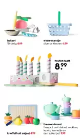 HEMA Flugblatt Seite 17: Knuffelfruit snijset €8,99, Bakset €8,99