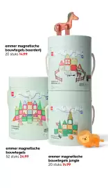 HEMA Flugblatt Seite 20: Emmer magnetische bouwtegels jungle €14,99, Emmer magnetische bouwtegels €24,99