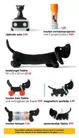 HEMA Flugblatt Seite 22: Houten verhalenprojector €9,99, Rijdende auto €5,99