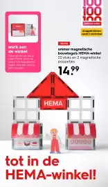 HEMA Flugblatt Seite 29: Emmer magnetische bouwtegels HEMA-winkel €14,99
