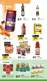 Folheto Coviran Página 6: Compal vegetais €1,19, Coviran massa alimentar c/ vegetais €0,89