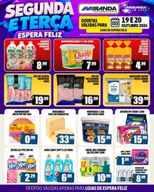 Folheto Miranda Supermercados Página 4: Amac baby soft frag €6,99, Papel hig carinho ole fd 20m 12un €10,99