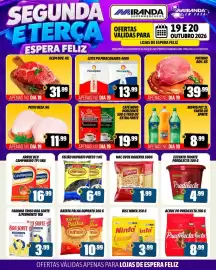 Folheto Miranda Supermercados Página 2: Leite po piracanjuba €13,99, Bisc ninfa €3,99