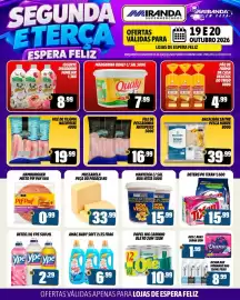 Folheto Miranda Supermercados Página 4: Amac baby soft frag €6,99, Papel hig carinho ole fd 20m 12un €10,99