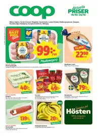 Coop Konsum reklamblad vecka 43 Sida 1