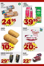 Din Mat reklamblad vecka 43 Sida 5: Fazer bröd €24,95, Ciabatta €10,00