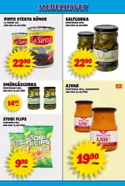 Nelins reklamblad vecka 43 Sida 13: Smörgåsgurka €14,95, Vitaminka stobi flips €990,00