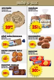Nelins reklamblad vecka 43 Sida 6: Hönö skärgårdskaka €29,00, Russinbräck bake my day €19,00
