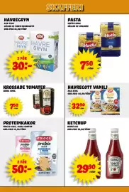 Nelins reklamblad vecka 43 Sida 7: Luxia krossade tomater €7,50, Axavaregott vanilj €32,90