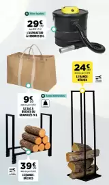 Catalogue Centrakor page 17: Aspirateur à cendres 20 l €29,99, Le sac a buches ou granulés €9,99