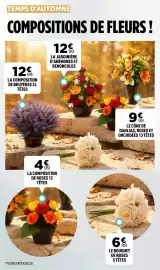 Catalogue Centrakor page 27: La composition de roses 12 têtes €4,99, Le bouquet de roses 5 têtes €6,99