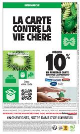 Catalogue Intermarché semaine 44 page 4: INTERMARCHÉ LA CARTE CONTRE LA VIE CHERE Intermarché TOUS UNIS CONTRE LA VIE CHERE