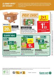 Catalogue Gamm vert page 4: Tous - boules de graisse nature €20,49, Carrefour - le sachet de 1 kg €19,99