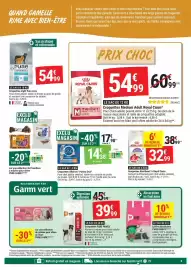 Catalogue Gamm vert page 3: Complet - croquettes pure family €39,99, Purina - croquettes €17,98