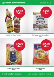 Australian Butchers Store catalogue Page 2: The Nature Confectionery Co. Sour Gummy Bears €1,99