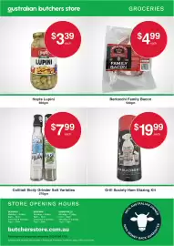 Australian Butchers Store catalogue Page 4: Ham Glazing Kit €19,99, The Royal Bacon Co. Family Bacon €4,99