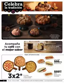 Folleto Chedraui Página 2: Celebra la tradición (del depto. de panadería) Acompaña tu café con el mejor sabor + Depto. de