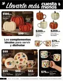 Folleto Chedraui Página 4: Top Choice Tarro con tapa calabaza €289,00, Tarro orange pump €75,00