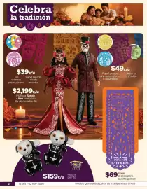 Folleto Chedraui Página 2: Papel picado para puerta grande €69,00, Muñeca Barbie €2.199,00