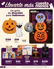 Folleto Chedraui Página 8: Home Calcomania para ventana €29,50, Peluche gato bruja €239,00