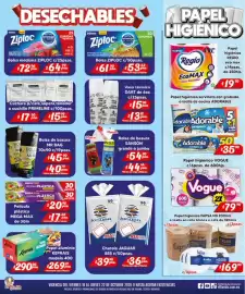 Folleto El Florido Página 12: Adorable papel higiénico, servilleta con grabado, o toalla de cocina €35,90